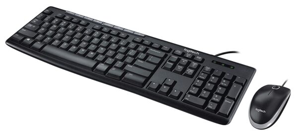 Logitech Keyboard & Mouse Combo USB MK200