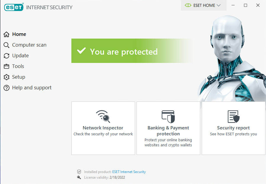 ESET Security 1 User 1 Year License Key Only Instant