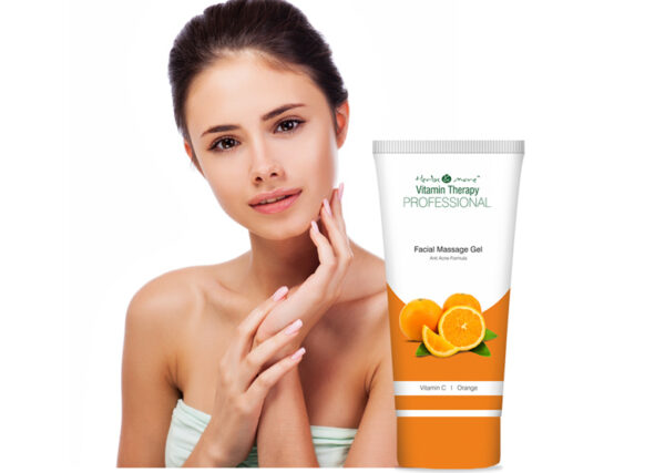 Professional Facial Massage Gel Orange 100 Grams - Netsurf - Herbs & More