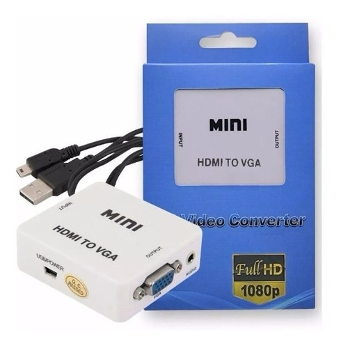 to VGA Converter for Old Computer connect with Smart TV,