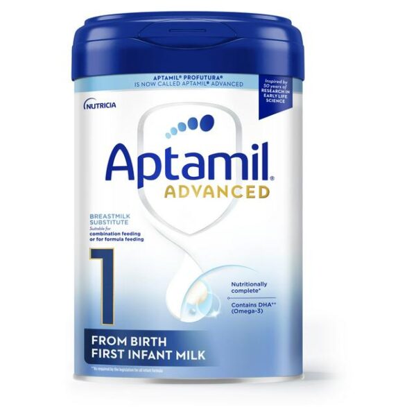 Aptamil Advanced 1 First Baby Milk Formula Powder from Birth 800g