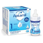 Aptamil 1 First Baby Milk Formula Liquid Starter Pack from Birth 6x70ml (420ml)