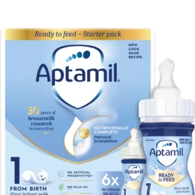Aptamil First Infant Milk Starter Pack 6x70ml Ready to Feed Formula