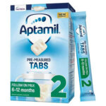 Aptamil Pre Measured Tab 2 Follow On Baby Milk Formula Tabs 6-12 Months (120 Tabs)