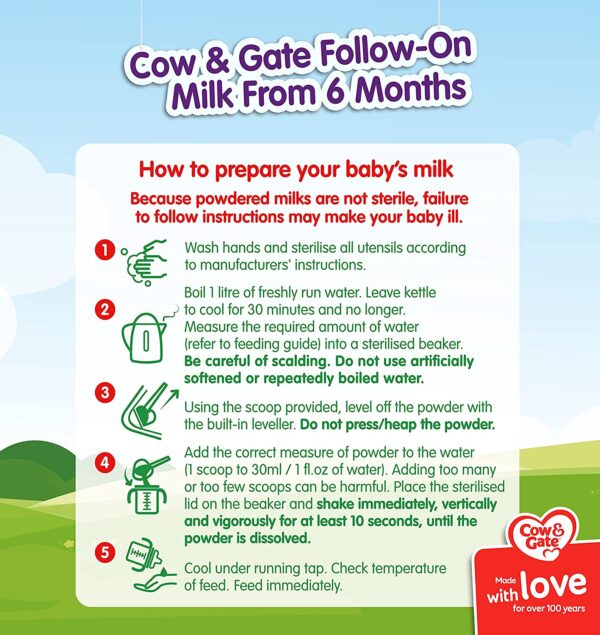 How to prepare your baby's Milk ?