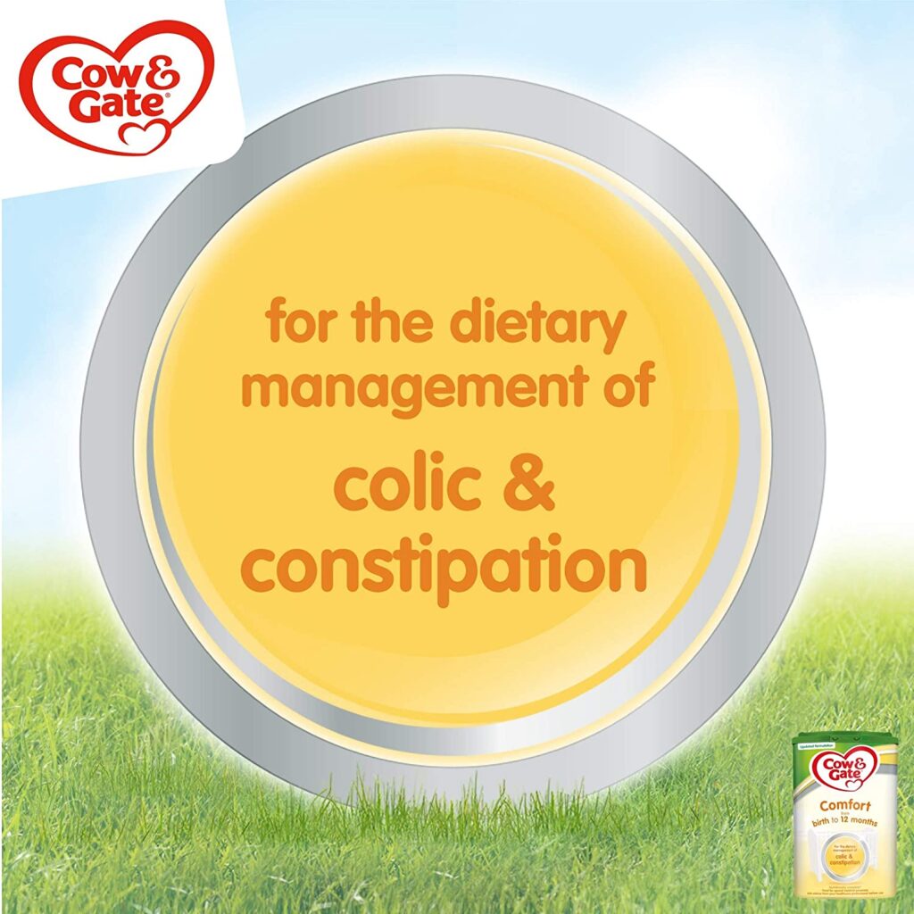 for the dietary management of colic & constipation