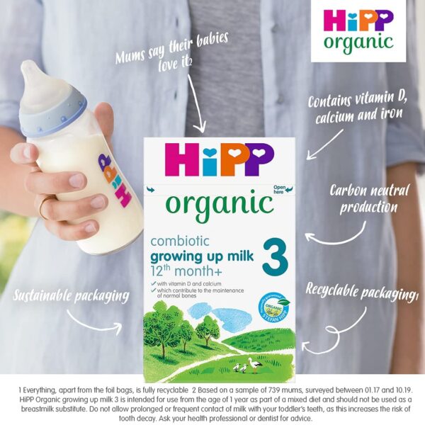 Hipp Organic stage 1/2/3 India