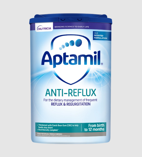 Aptamil Anti Reflux Baby Milk Powder Formula, from Birth, 800g