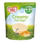 Cow & Gate Creamy Porridge Baby Food Cereal, 4-6+ Months, 125 g