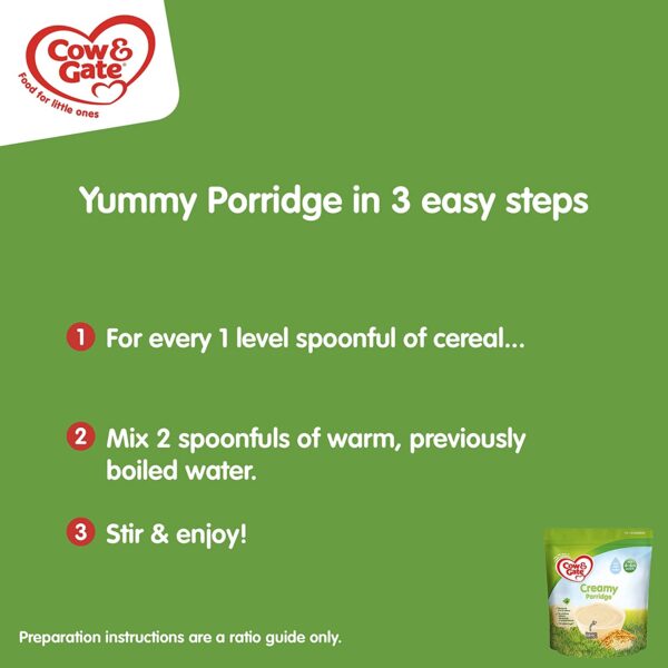 How to Use Cow & Gate Creamy Porridge