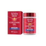 Seven Seas Simply Timeless Omega-3 Fish Oil Plus Gelatine Free High Strength COD Liver Oil 120 Cap