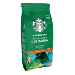 Starbucks Colombia Medium Roast Ground Coffee Packet, 200g
