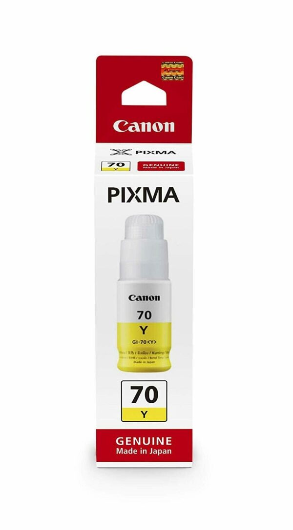 Canon Pixma GI-70 Yellow Ink Bottle