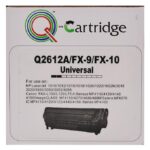 Q-Cartridge Q2612aA Toner Black