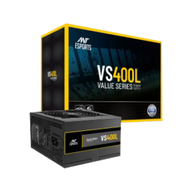Ant Esports VS400L Value Series Geming Power Supply