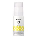 Canon Pixma UI-71 Yellow Ink Bottle, 70ml