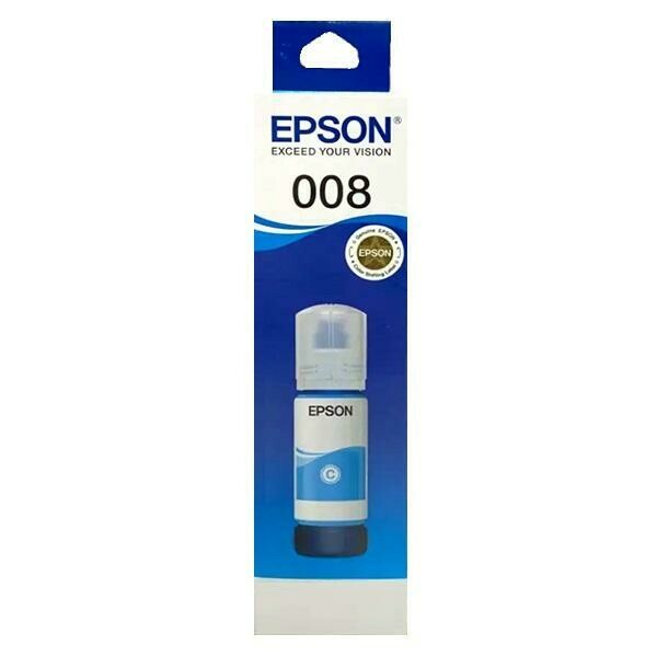 Epson 008 Cyan 70ml Ink Bottle