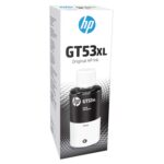 HP GT53 Original Black Ink Bottle, 90ml