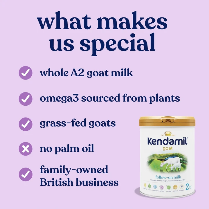Kendamil Goat Stage 2 Formula Benifits