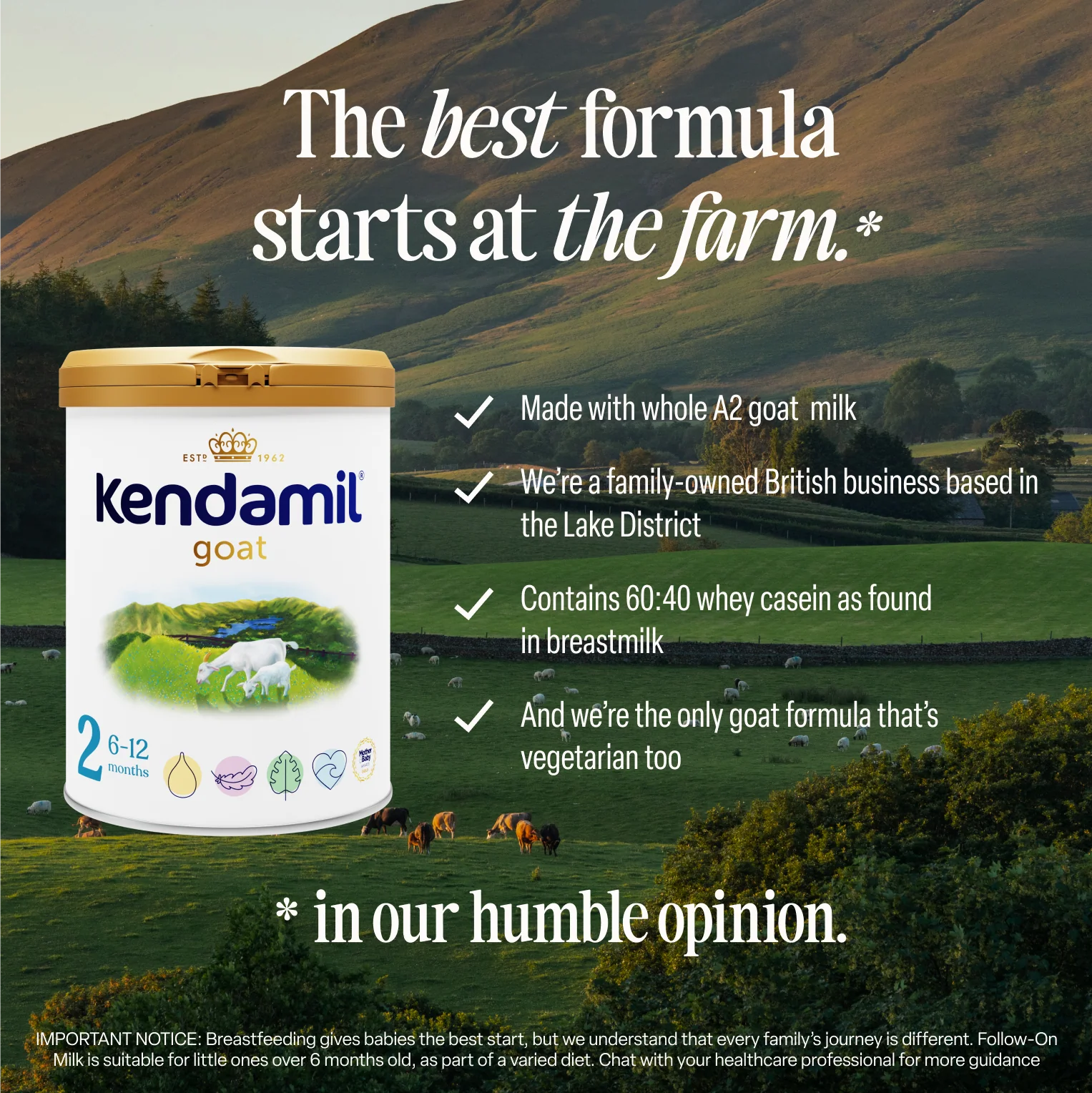 Kendamil Goat 3 Formula