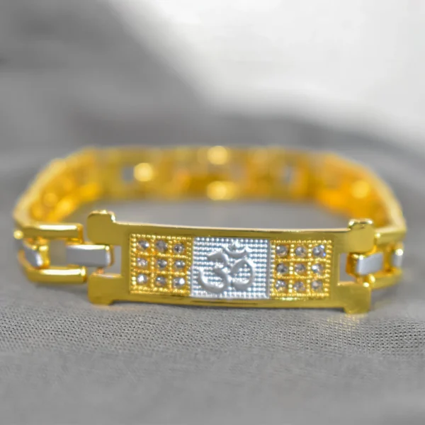 Om Rakhi Bracelet – Premium Spiritual Design for Brother