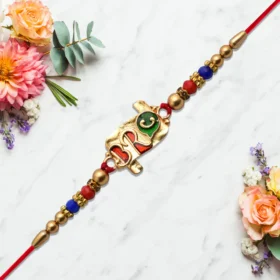 Buy Trendy Bro Rakhi – Colorful Enamel Design for a Cool Celebration