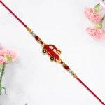Purchase Cute Red Car Rakhi for Kids – Beaded Raksha Bandhan Thread