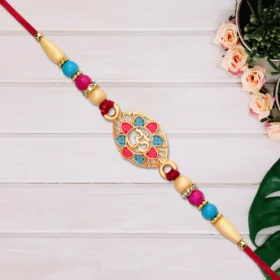 Raksha Bandhan Om Rakhi for Brother – Symbol of Spiritual Protection