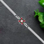 Stylish Bracelet Style Rakhi with Designer Finish