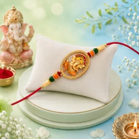Auspicious Lord Ganesha Rakhi