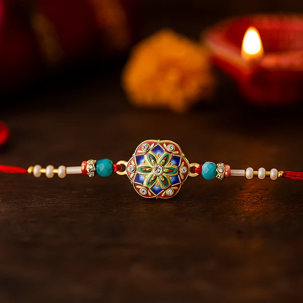 Pink Rakhi For Brother