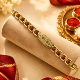 Om Namah Shivay Rakhi Bracelet for Men