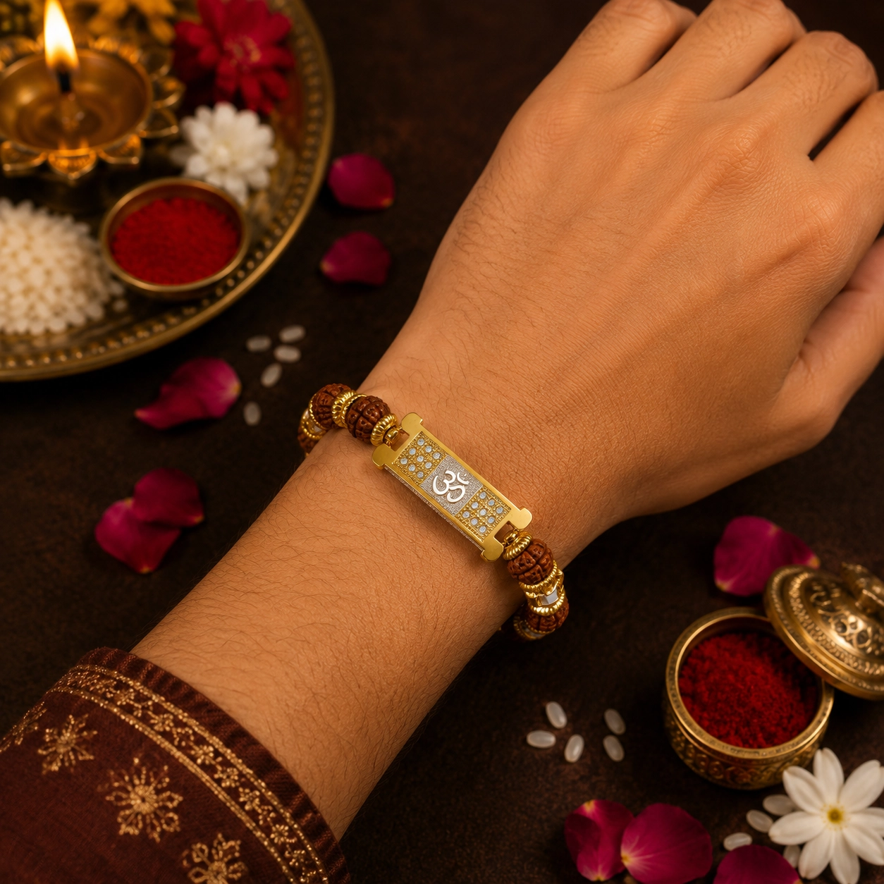 Premium Bracelet Style Raksha Bandhan Rakhi