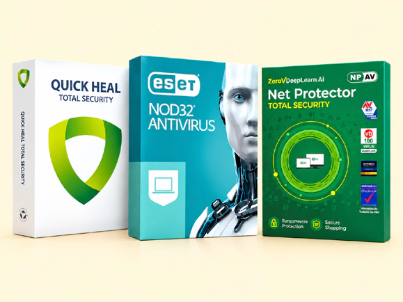 Computer antivirus software for PC security, malware protection and online safety